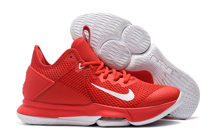 Nike LeBron Witness 4 Red White Shoes